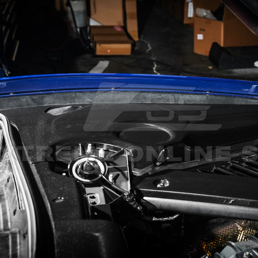 Corvette C8 DRY CARBON FIBER Coupe Engine Bay Panel Cover (3-Pieces Version) image 49