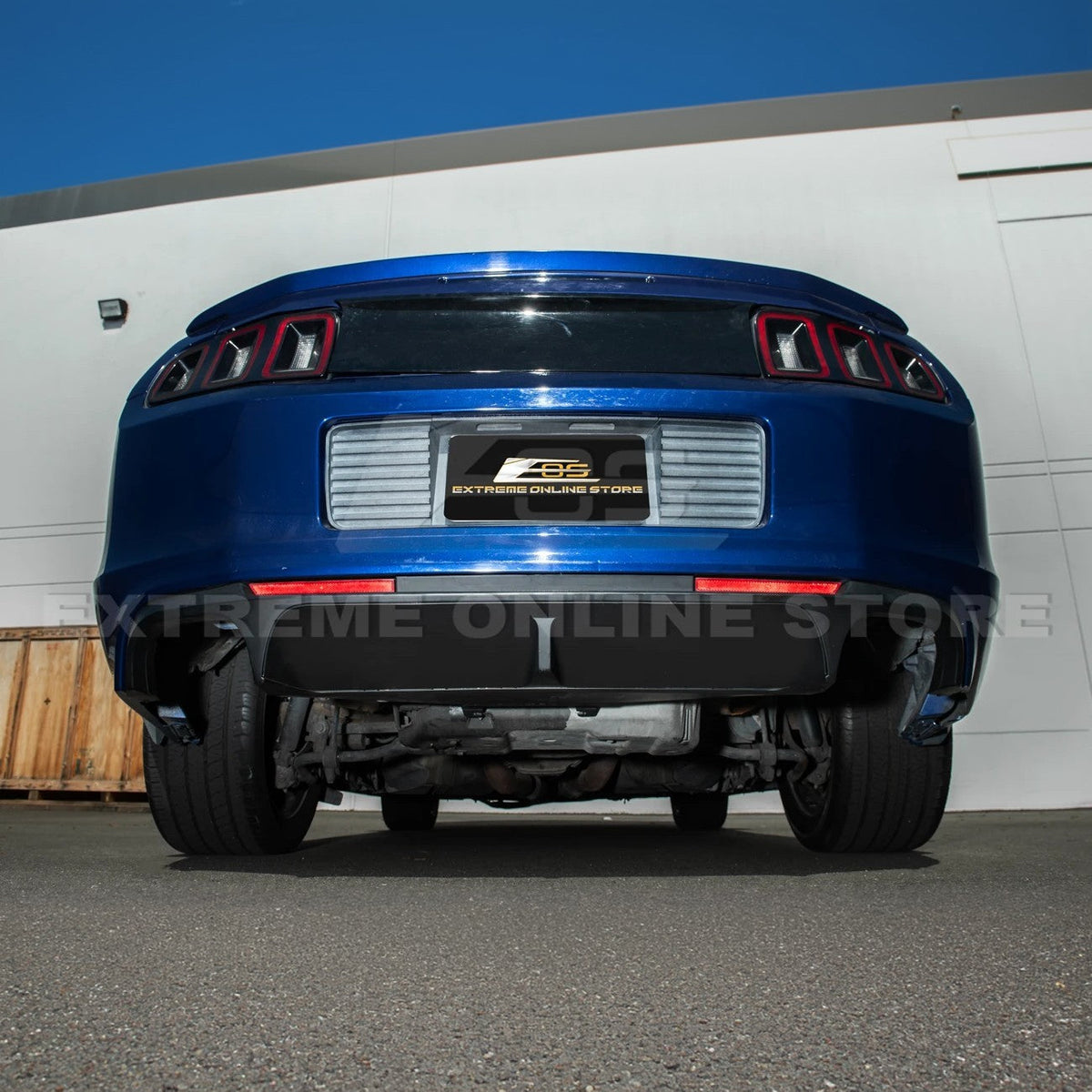 2013-14 Ford Mustang GT500 Style Rear Bumper Diffuser image 8