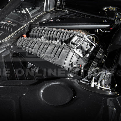 Corvette C8 DRY CARBON FIBER Coupe Engine Bay Panel Cover (3-Pieces Version) image 50