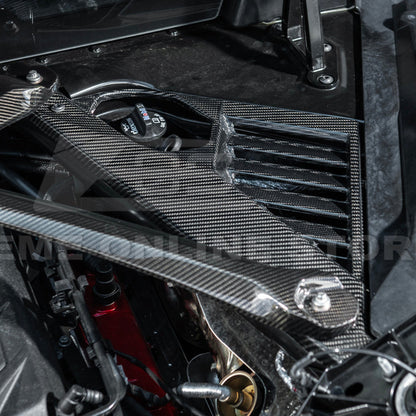 2024-Up Corvette C8 E-Ray Coupe | Factory Style Dry CARBON FIBER Engine Bay Panel image 4