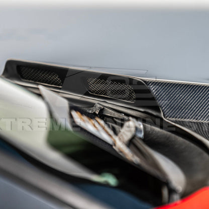 Corvette C5 Front Cow Vented Hood Cover image 13