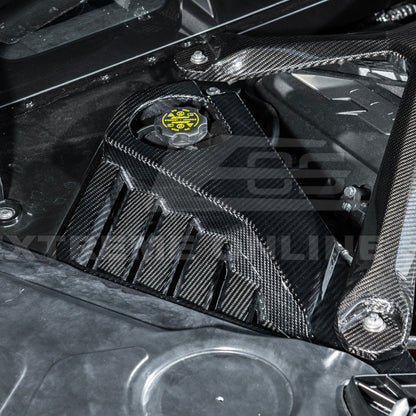 2024-Up Corvette C8 E-Ray Coupe | Factory Style Dry CARBON FIBER Engine Bay Panel image 5