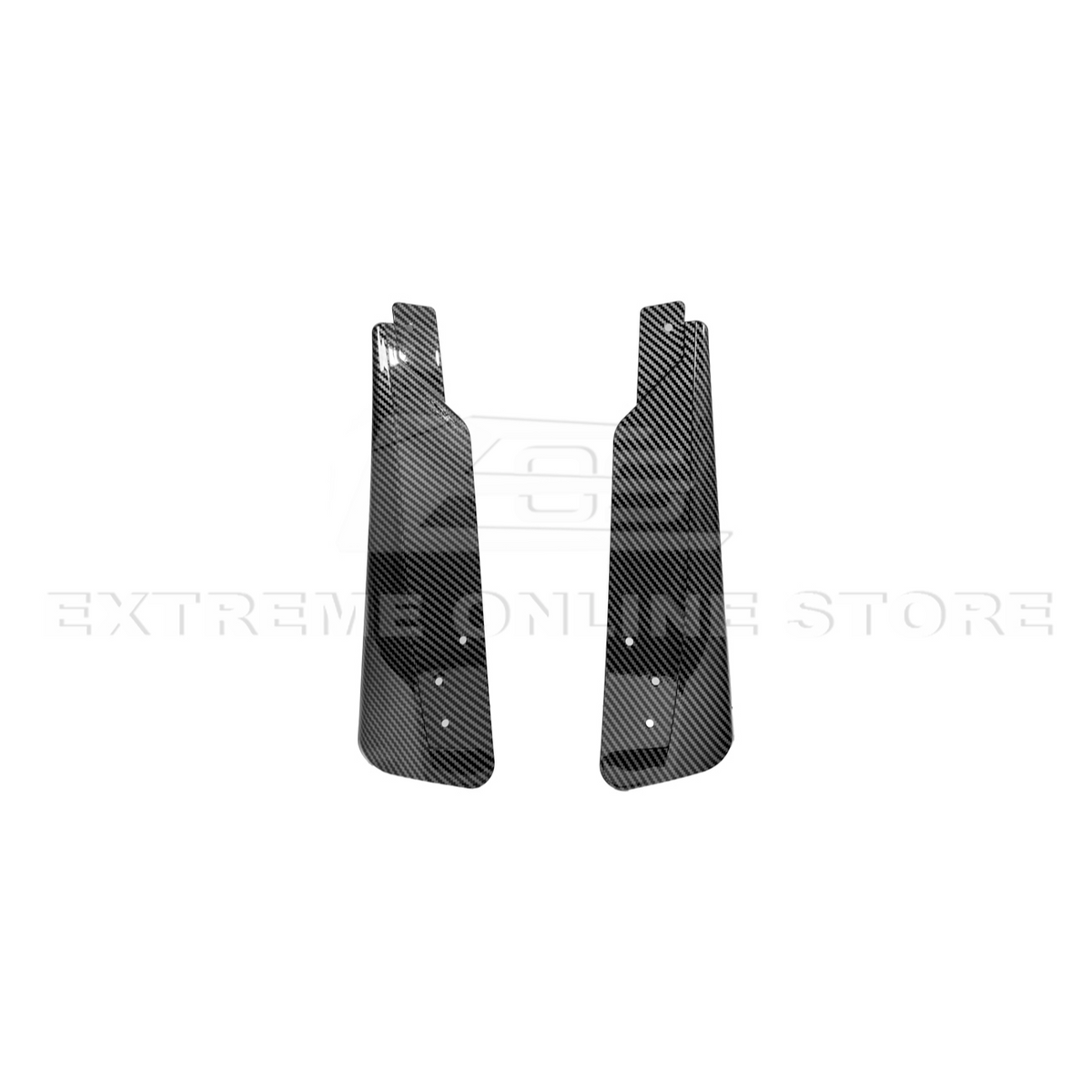 2024+ Ford Mustang Dry Carbon Fiber Mud Flap image 13