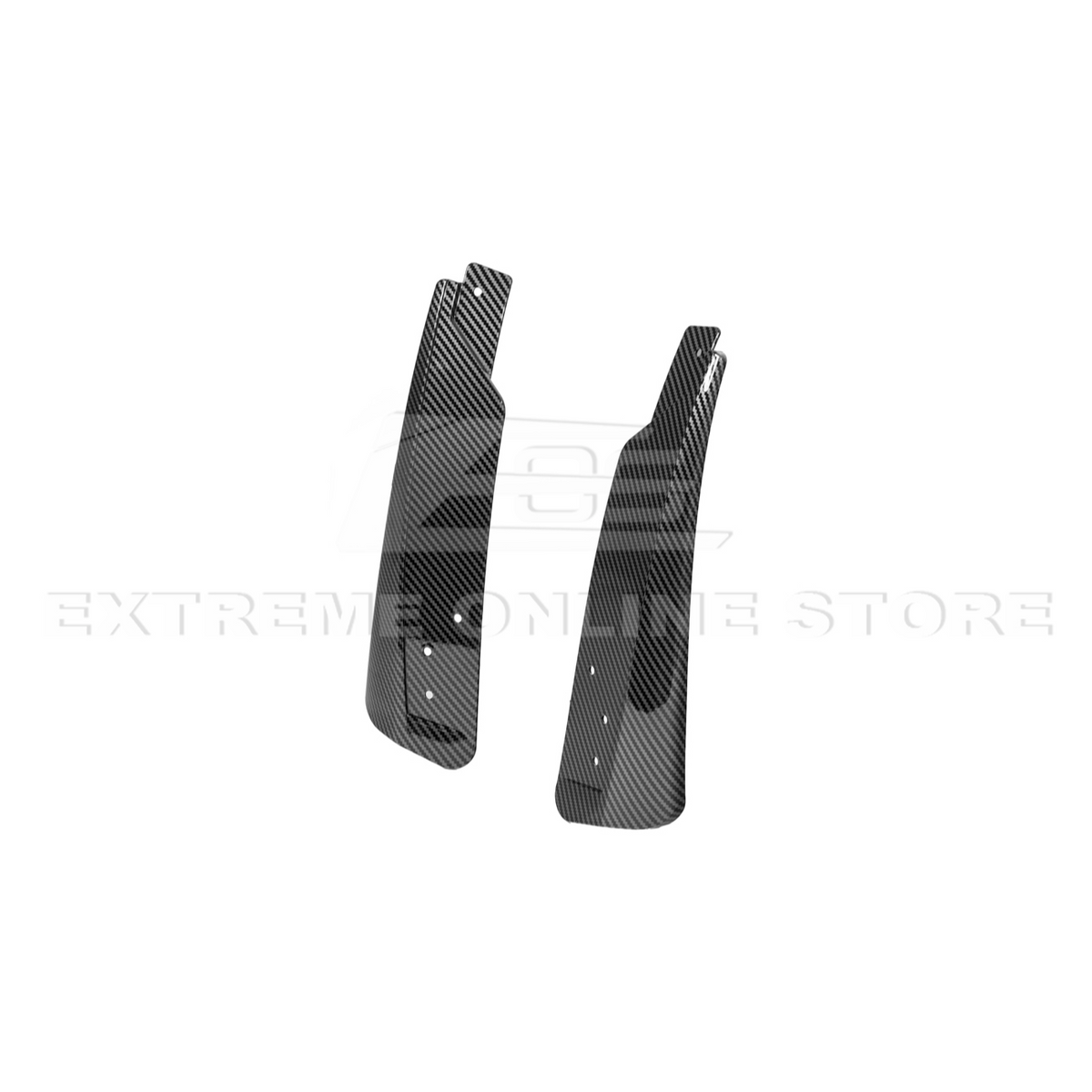 2024+ Ford Mustang Dry Carbon Fiber Mud Flap image 14