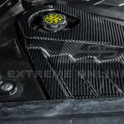 2024-Up Corvette C8 E-Ray Coupe | Factory Style Dry CARBON FIBER Engine Bay Panel image 9