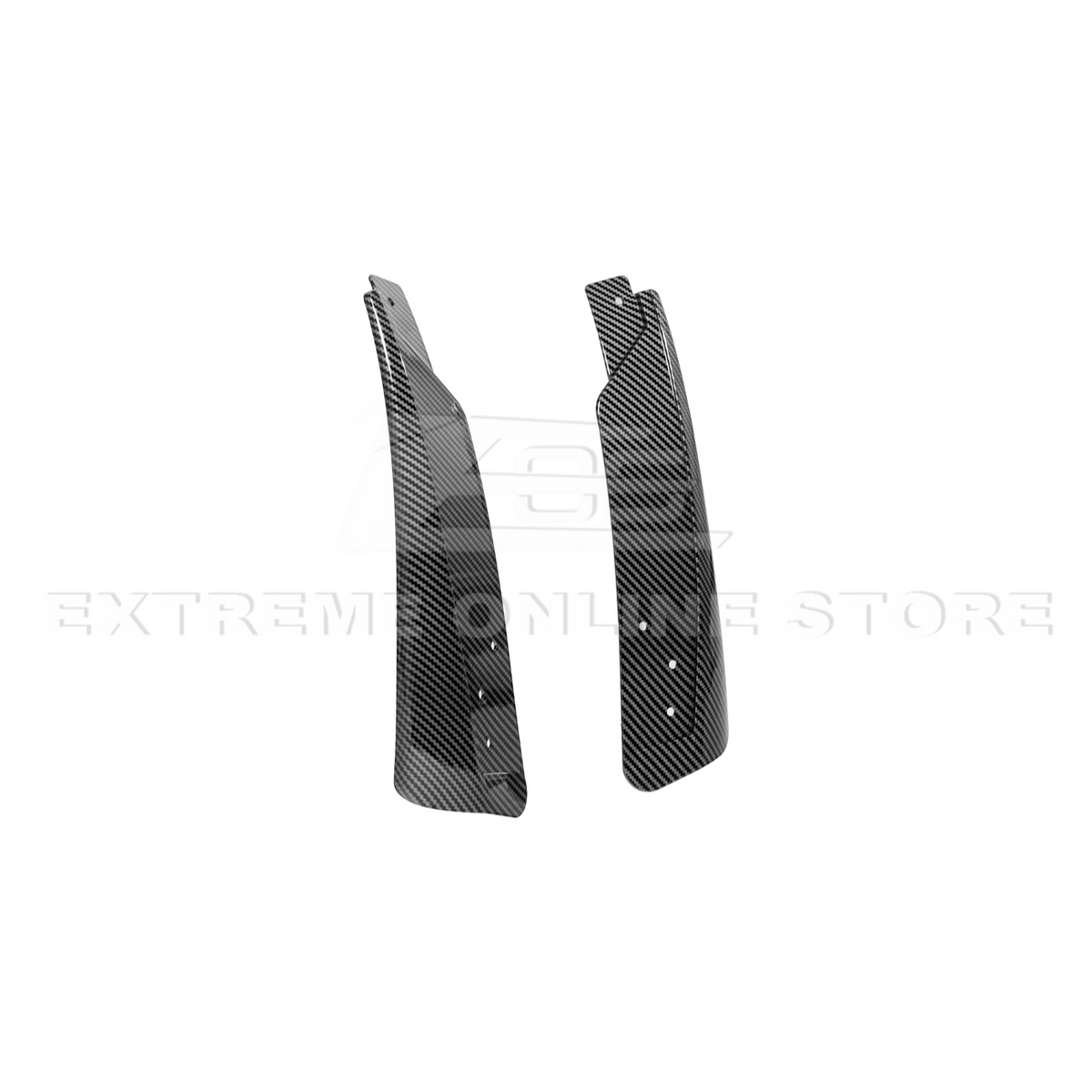2024+ Ford Mustang Dry Carbon Fiber Mud Flap image 17
