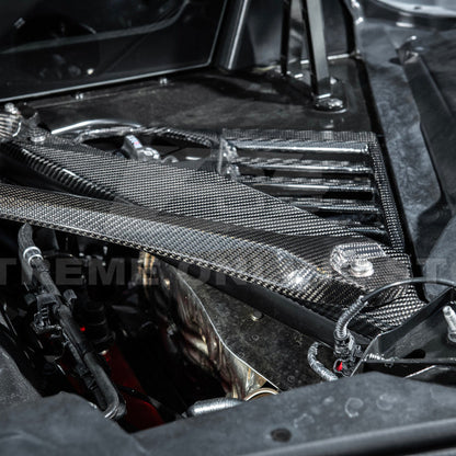 2024-Up Corvette C8 E-Ray Coupe | Factory Style Dry CARBON FIBER Engine Bay Panel image 11