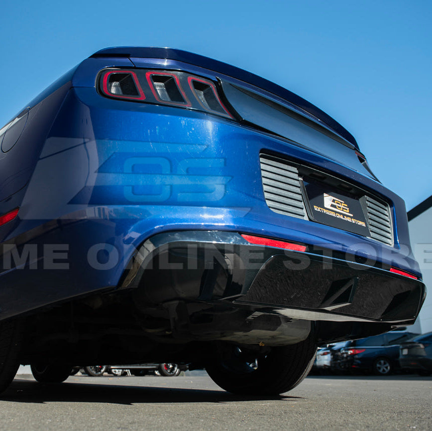 2013-14 Ford Mustang GT500 Style Rear Bumper Diffuser image 29