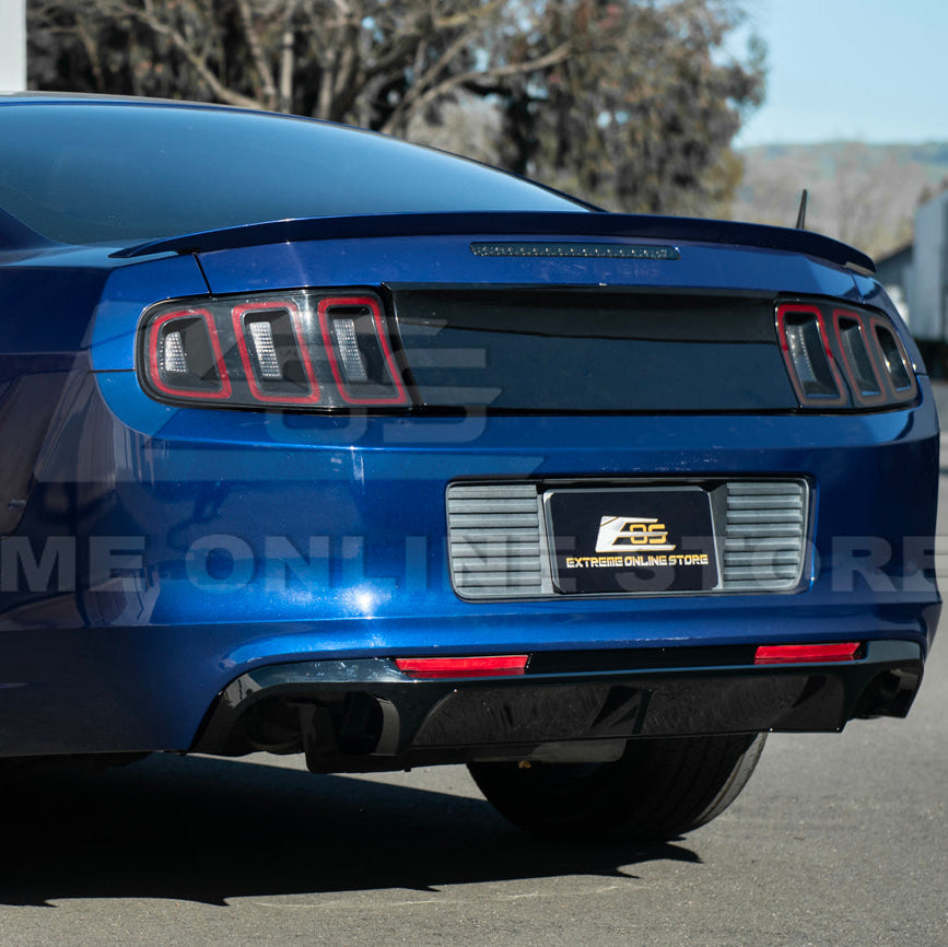 2013-14 Ford Mustang GT500 Style Rear Bumper Diffuser image 26