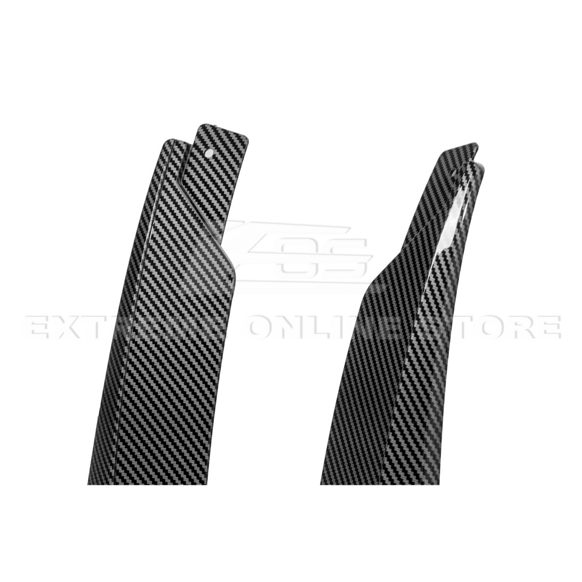 2024+ Ford Mustang Dry Carbon Fiber Mud Flap image 18