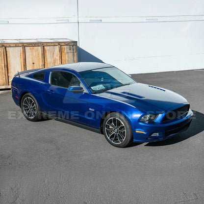 2010-14 Ford S197 Mustang GT500 Style Side Skirts Extension Pair image 4