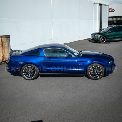 2010-14 Ford S197 Mustang GT500 Style Side Skirts Extension Pair image 5