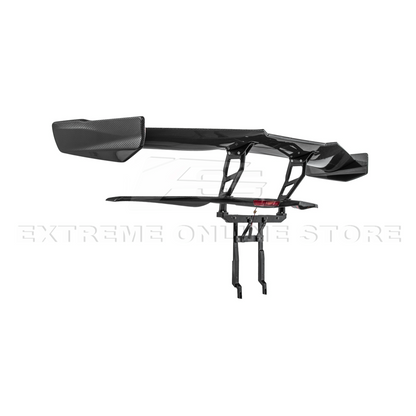 Corvette C7 ZR1 ZTK Conversion Extended High Wing With Wing Riser image 30