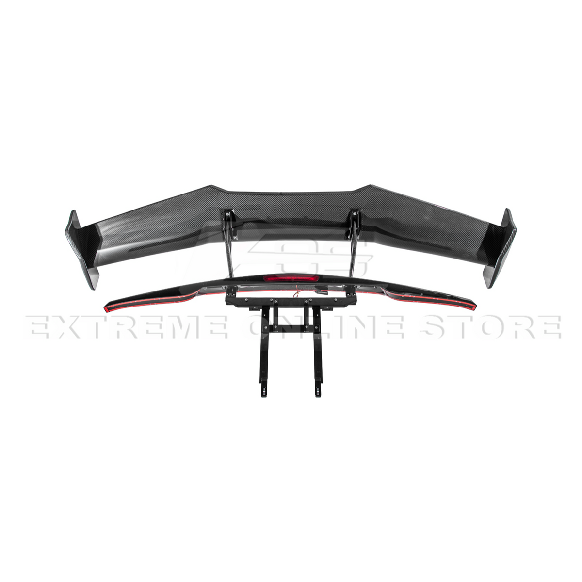 Corvette C7 ZR1 ZTK Conversion Extended High Wing With Wing Riser image 26