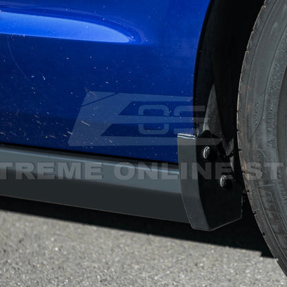 2010-14 Ford S197 Mustang GT500 Style Side Skirts Extension Pair image 11