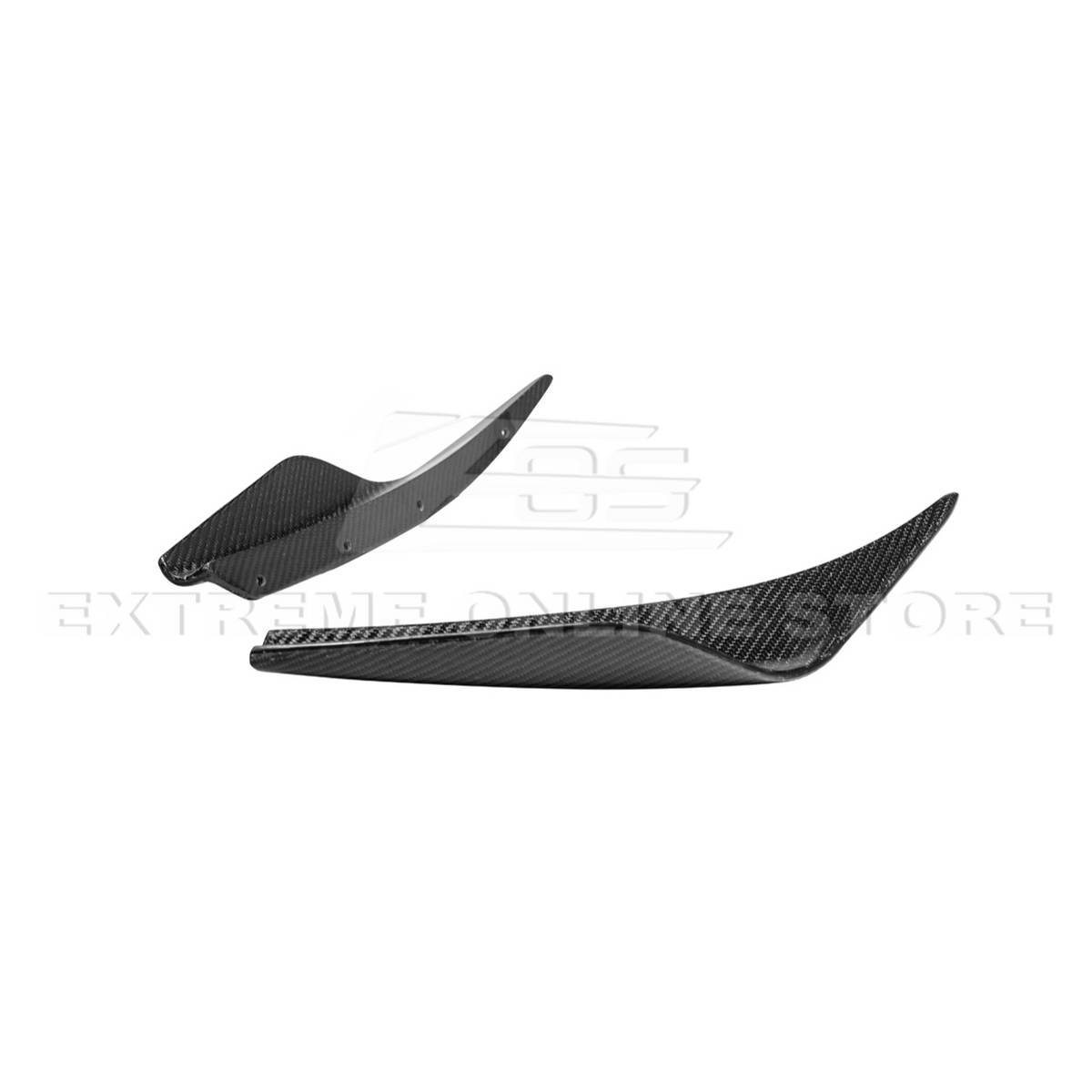 2020-Up Toyota Supra A91 Canard Splitter image 9