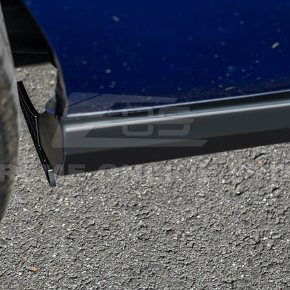 2010-14 Ford S197 Mustang GT500 Style Side Skirts Extension Pair image 12