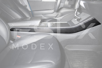 2020-23 Tesla Model 3 20-25Y Carbon Fiber Interior Center Console Shift Sides image 23