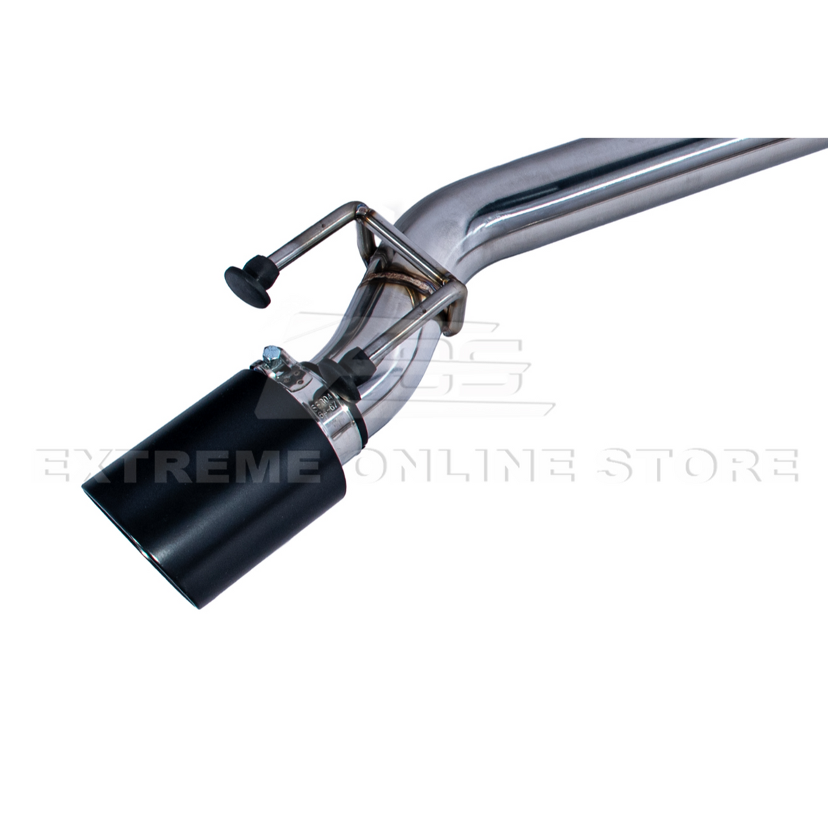 2005-06 Pontiac GTO T-304 Muffler Delete Axle Back Dual Black Tips Exhaust image 8