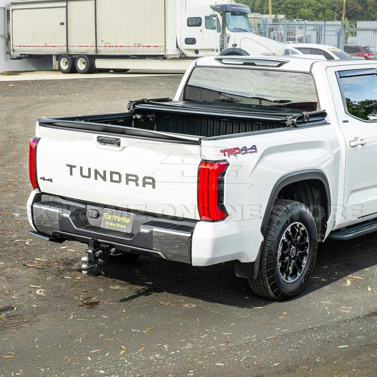 2022-Up Toyota Tundra Rear Trunk Tailgate Spoiler image 4