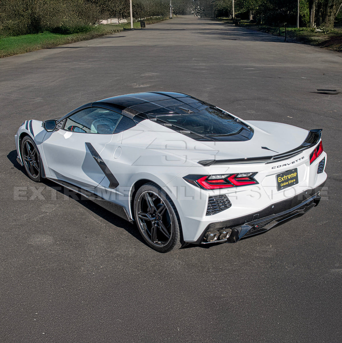 Z06 Visible Package Corvette C8 Stingray Rear Spoiler image 25