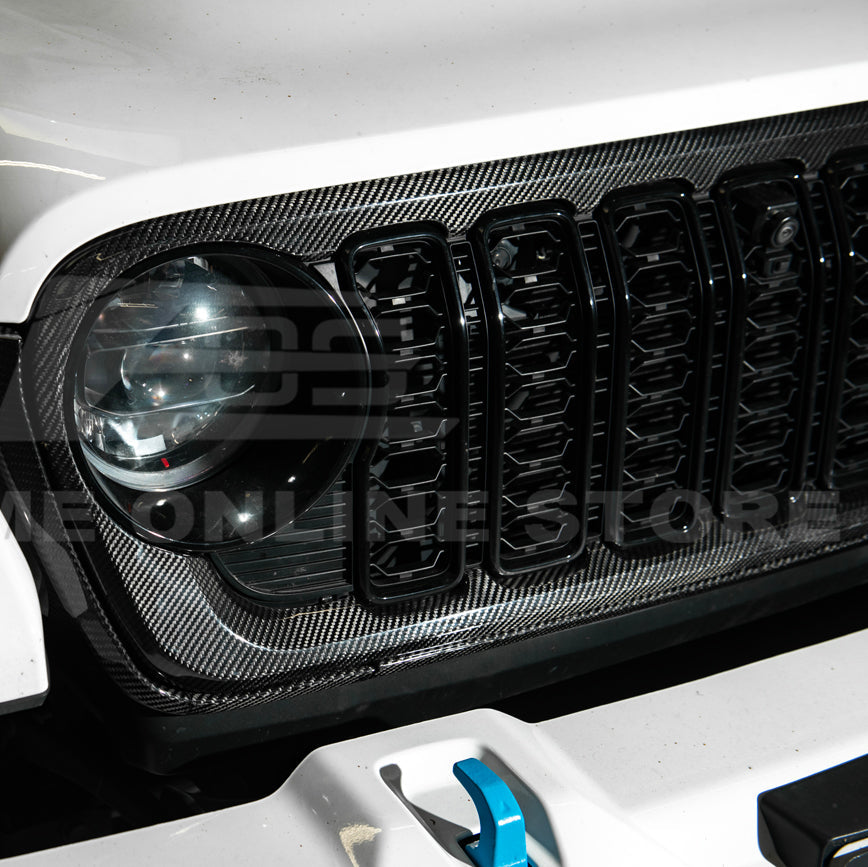 2024-Up Jeep Wrangler Gladiator Front Bumper Grille Replacement image 7