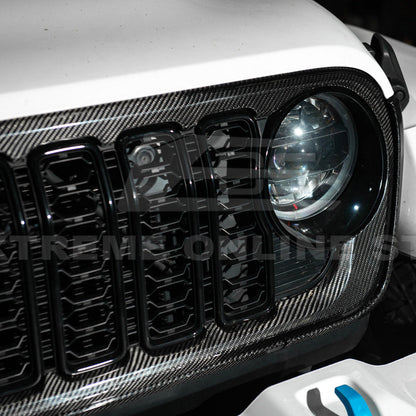 2024-Up Jeep Wrangler Gladiator Front Bumper Grille Replacement image 8
