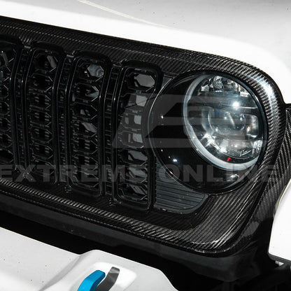 2024-Up Jeep Wrangler Gladiator Front Bumper Grille Replacement image 11