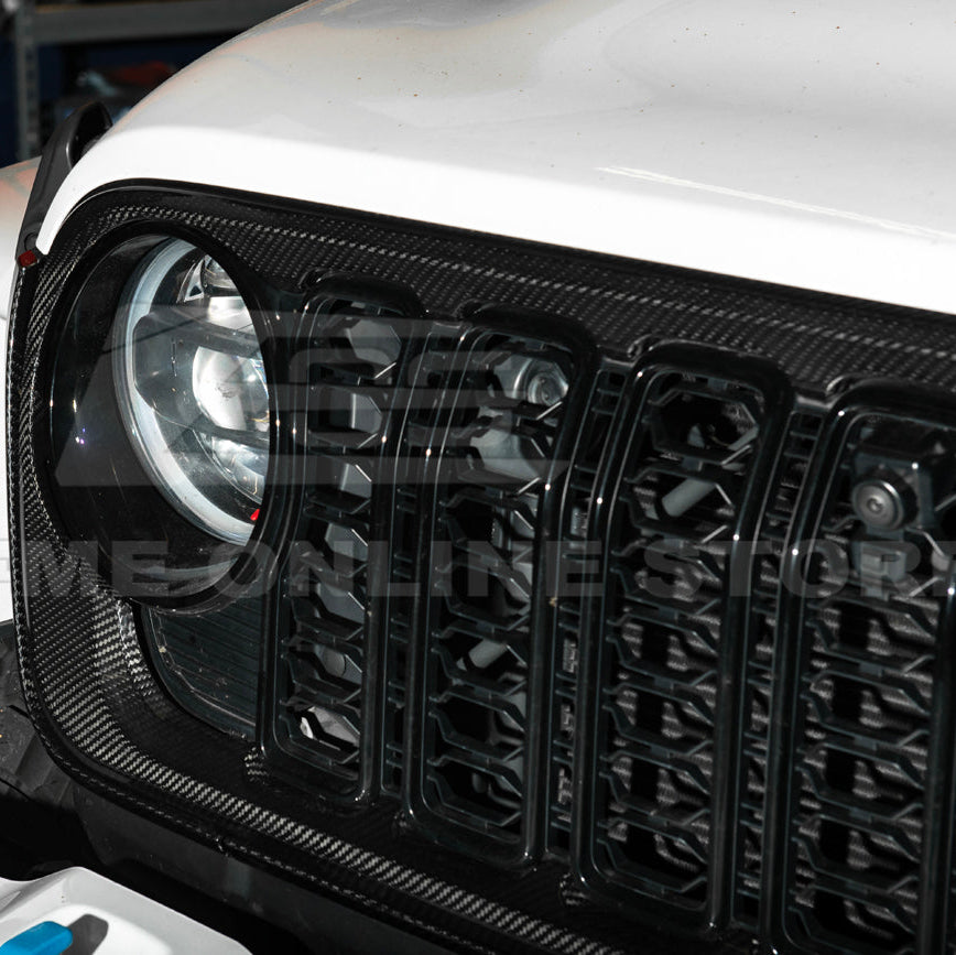 2024-Up Jeep Wrangler Gladiator Front Bumper Grille Replacement image 12