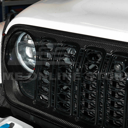 2024-Up Jeep Wrangler Gladiator Front Bumper Grille Replacement image 12
