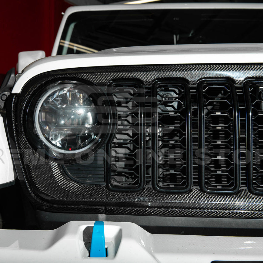 2024-Up Jeep Wrangler Gladiator Front Bumper Grille Replacement image 13