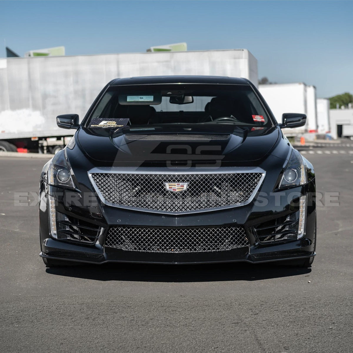 2016-19 Cadillac CTS-V Front Splitter Side Wheel image 6