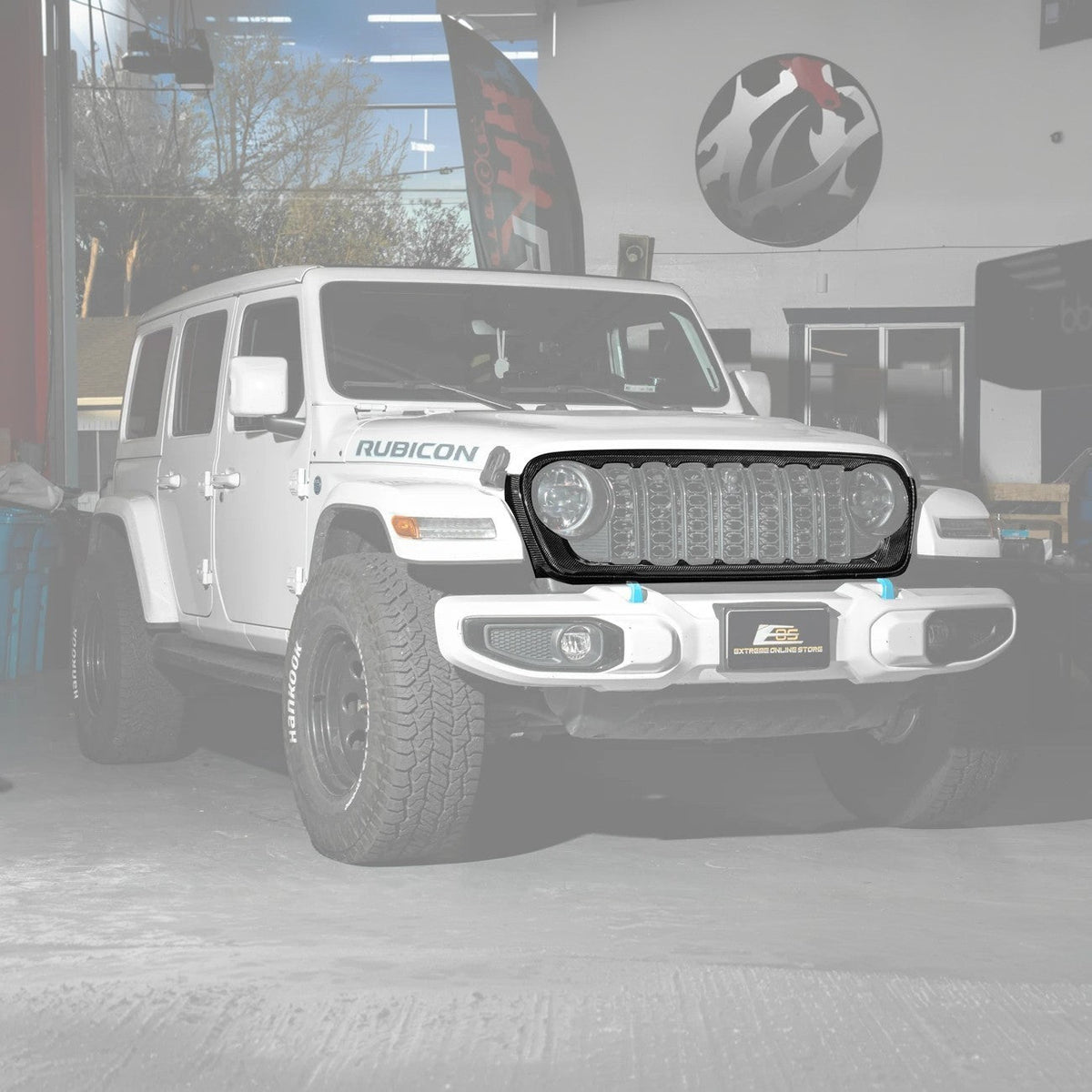 2024-Up Jeep Wrangler Gladiator Front Bumper Grille Replacement image 1