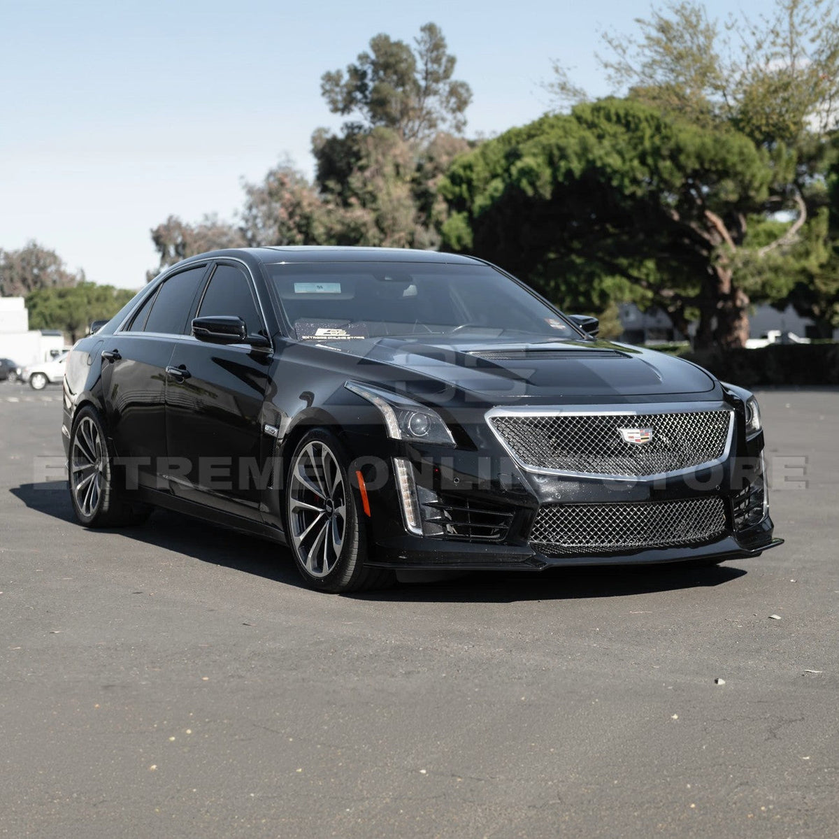 2016-19 Cadillac CTS-V Front Splitter Side Wheel image 8