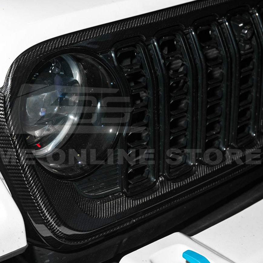 2024-Up Jeep Wrangler Gladiator Front Bumper Grille Replacement image 14