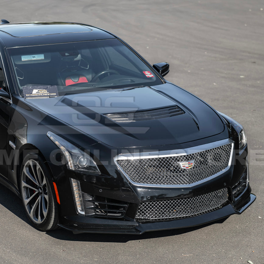 2016-19 Cadillac CTS-V Front Splitter Side Wheel image 9