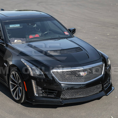 2016-19 Cadillac CTS-V Front Splitter Side Wheel image 9