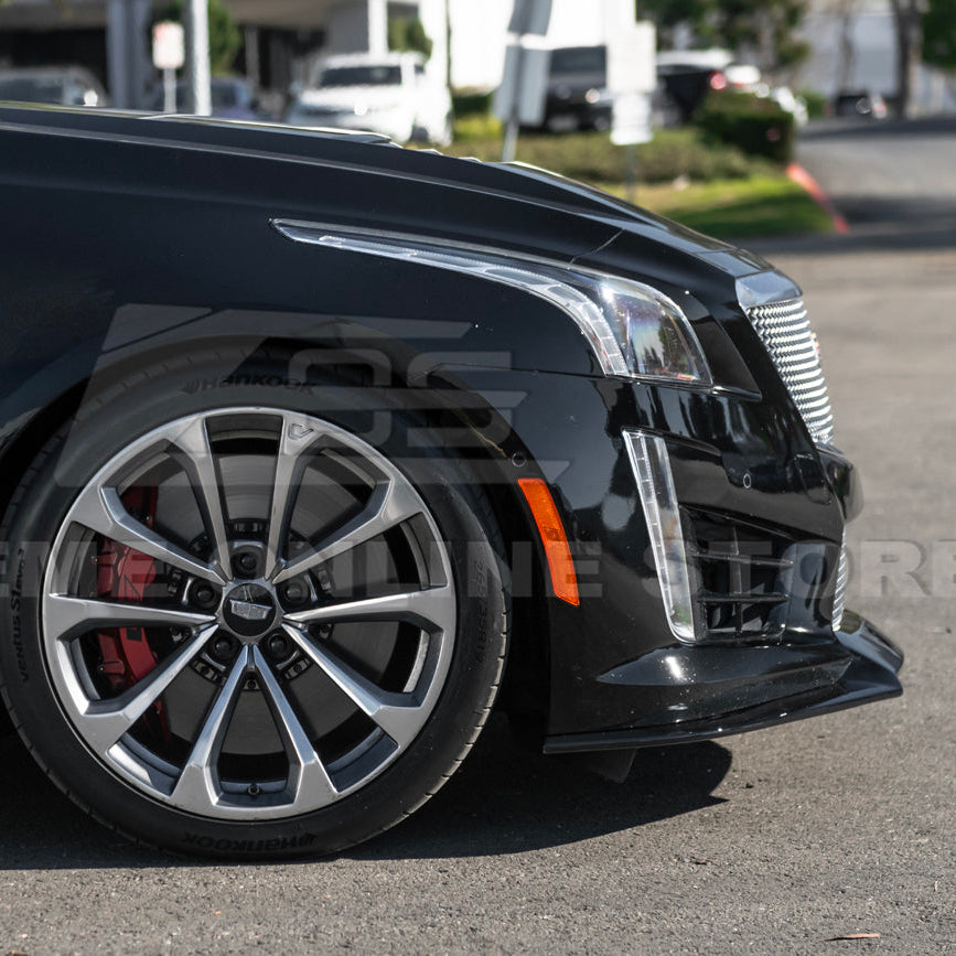 2016-19 Cadillac CTS-V Front Splitter Side Wheel image 10