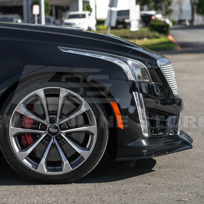 2016-19 Cadillac CTS-V Front Splitter Side Wheel image 10