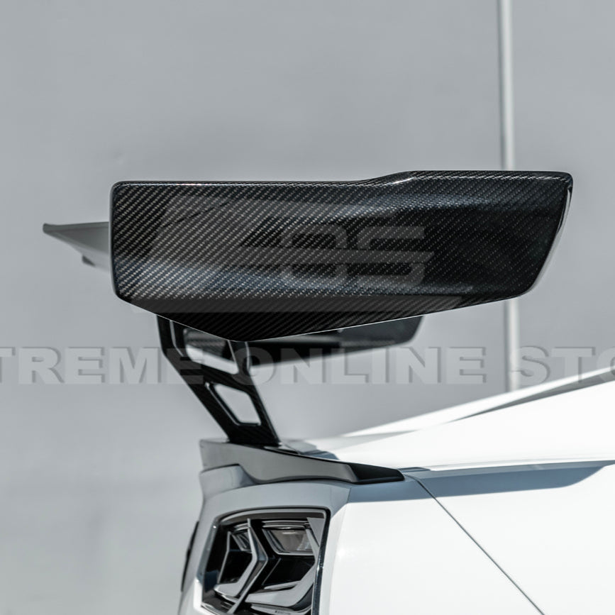 Corvette C7 ZR1 ZTK Conversion Extended High Wing With Wing Riser image 13