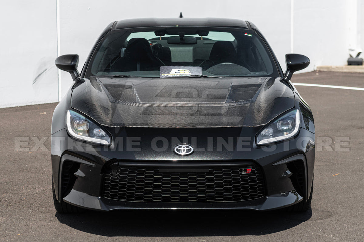 2022-Up GR86 BRZ Front Vented Bumper Hood image 3