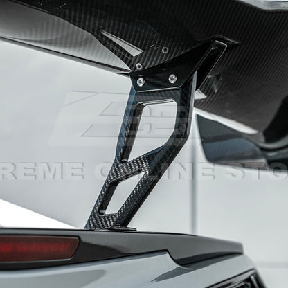 Corvette C7 ZR1 ZTK Conversion Extended High Wing With Wing Riser image 21