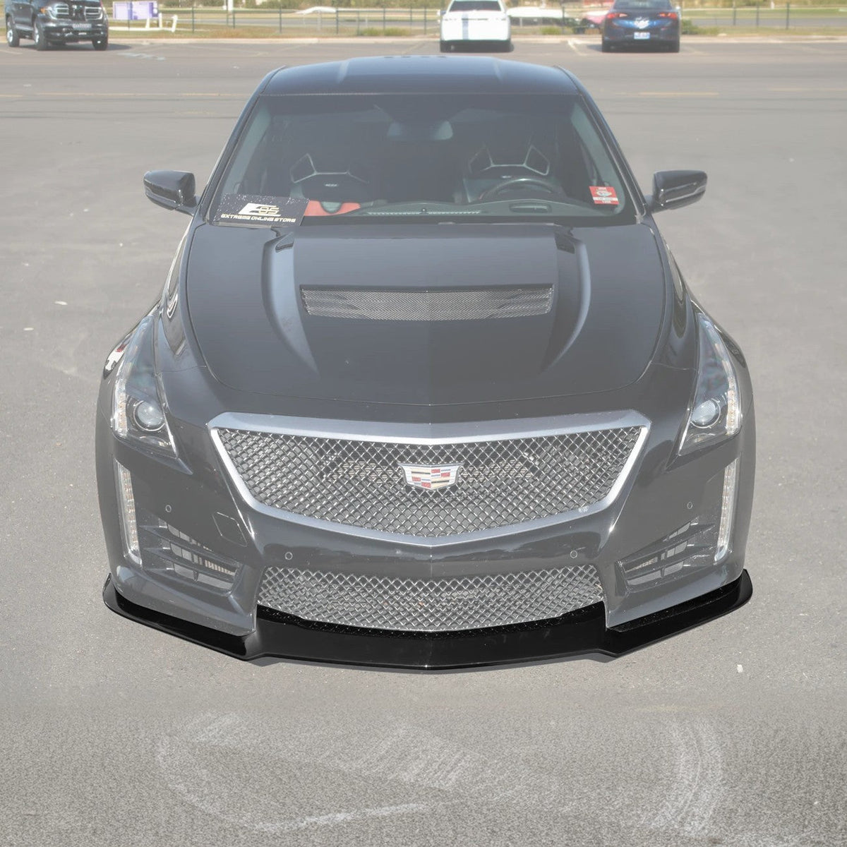 2016-19 Cadillac CTS-V Front Splitter Side Wheel image 3