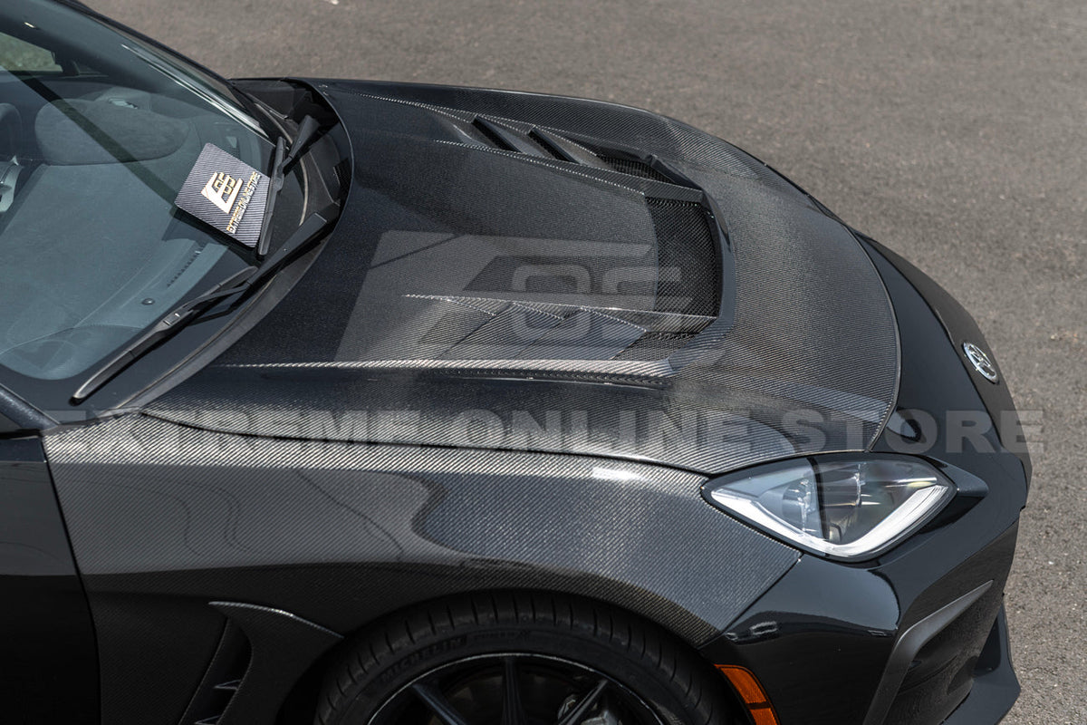 2022-Up GR86 BRZ Front Vented Bumper Hood image 4
