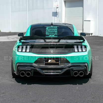 2024+ Ford Mustang DRY CARBON FIBER Tail Light Cover image 6