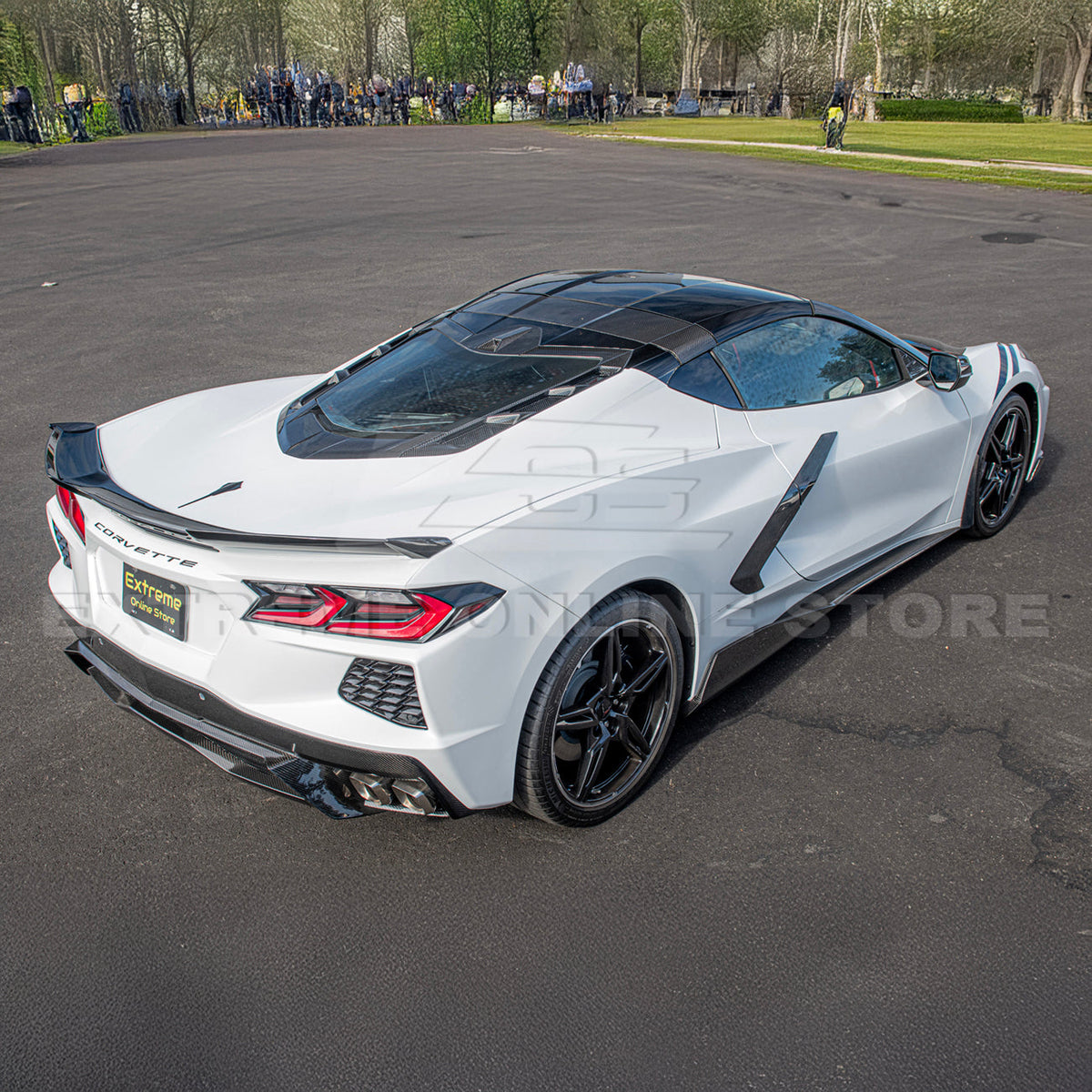 Z06 Visible Package Corvette C8 Stingray Rear Spoiler image 29