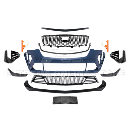 2020-Up Cadillac CT4-V | CT4 Blackwing Conversion Front Bumper Cover Kit image 27
