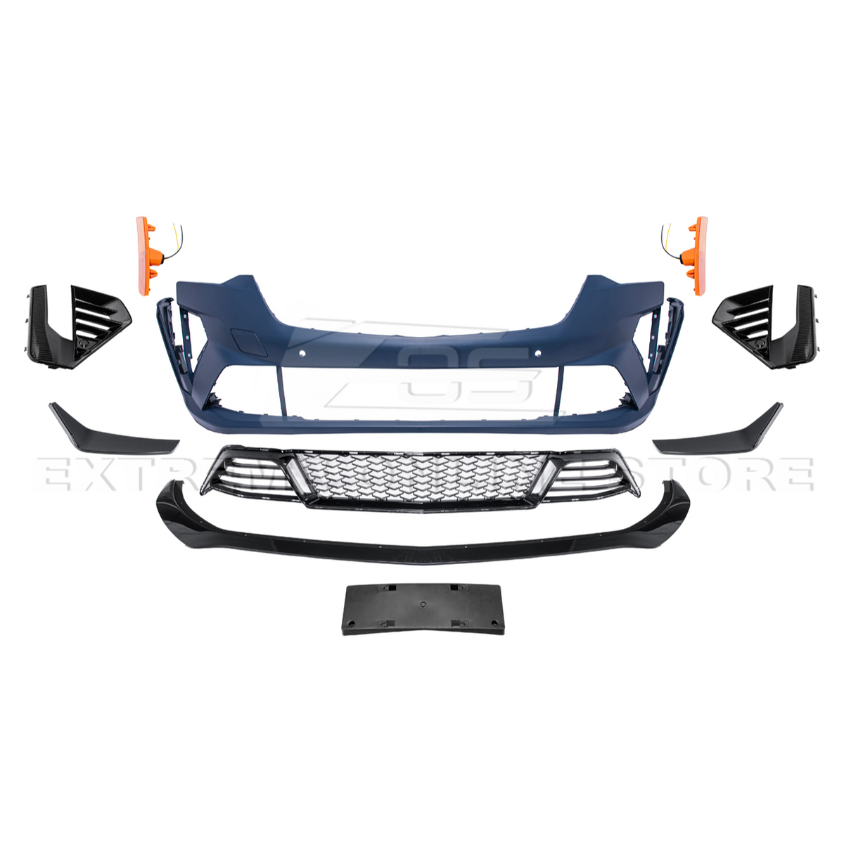 2020-Up Cadillac CT4-V | CT4 Blackwing Conversion Front Bumper Cover Kit image 55
