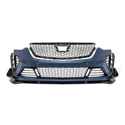 2020-Up Cadillac CT4-V | CT4 Blackwing Conversion Front Bumper Cover Kit image 34