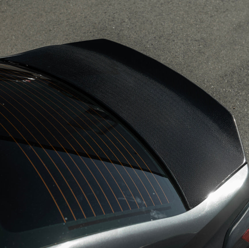 2015-2021 Subaru WRX & WRX STI | JDM Carbon Fiber Rear Trunk with Integrated Ducktail Spoiler Wing image 13